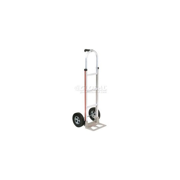 Global Equipment Magliner Aluminum Hand Truck Pin Handle Semi-Pneumatic Wheels 277028 - main